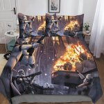 Bedding parure de lit pi��ces impression d star wars housse de couette en microfibre hypoallergique, ...