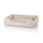 Beddog� zara lit pour chien, panier corbeille, coussin de chien [xxl env. 120x85cm, light - sand (beige ...