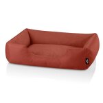 Beddog zara lit pour chien, panier corbeille, coussin de chien [l env. 80x65cm, hazelnut (brique)]