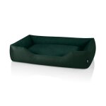 Beddog zara lit pour chien, panier corbeille, coussin de chien [xxl env. 120x85cm, bottle - green (vert ...