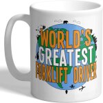 Beets le plus grand conducteur de chariot elvateur au monde - tasse