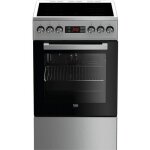 Beko fse57300gx cuisinière cm. 50x60 - plaque électrique + 1 four électrique - inox Beko fse57300gx cuisinière cm. 50x60 - plaque électrique + 1 four électrique - inox