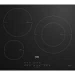 Beko hii63200mtb table de cuisson  induction noir - 3 foyers
