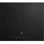 Beko hii63205 table de cuisson  induction noir - 3 foyers