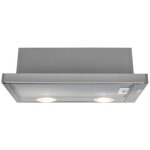 Beko hnt61210x hotte 280 m� / h semi - int�gr�e (extractible) acier inoxydable d
