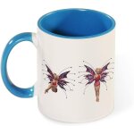 Belle tasse a cafe de couleur d'acteurs de jupe d'accessoires de papillon, tasse en ceramique de 330 ... Belle tasse a cafe de couleur d'acteurs de jupe d'accessoires de papillon, tasse en ceramique de 330 ...