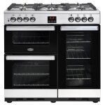 Belling - piano de cuisson mixte 175l 5 feux inox pcentr90dfsta Belling - piano de cuisson mixte 175l 5 feux inox pcentr90dfsta