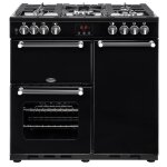 Belling - pkens90dfblk - piano de cuisson gaz 90cm - 5 foyers - 7. 3 kw - fours lectriques - classe ...