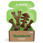 Benebone - 501008 - bote de jouets a mcher durable pour chien avec bone, fishbone, bton et zaggler ...