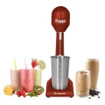 Beper bp. 690 mousseur et r�chauffeur de lait automatic milk frother / warmer rouge et acier inoxydable ...