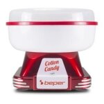 Beper p101cud250 machine � barbe � papa rouge, blanc 500 w