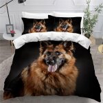 Berger allemand housse de couette x imprim�� d chien animal parure de lit personnes ado fille enfants ...