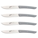 Berkel set 4 couteaux a steak gris