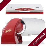 Berkel - trancheuse home line 200 + minivac - the berkel system (rouge)