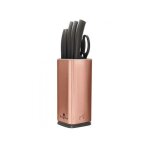 Berlingerhaus set de couteaux sur pied 7 pcs rosegold metallic line bh - 2401