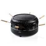 Bestron appareil  pizza pour 6 personnes apd600z 910 w noir