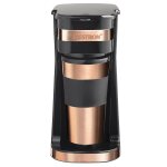 Bestron - cafetire isotherme 2 tasses 750w cuivre acm112co