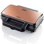 Bestron copper collection asm90xlco - croque - monsieur - 900 watt - cuivre