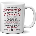 Betteraves a ma femme n?oublie jamais que je t?aime mug - cadeau romantique pour femme - anniversaire, ...
