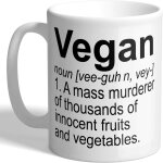 Betteraves funny vegan definiton - meurtrier de masse de fruits et légumes - mug Betteraves funny vegan definiton - meurtrier de masse de fruits et légumes - mug