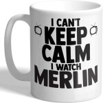 Betteraves, je ne peux pas garder mon calme, je regarde merlin - mug