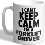 Betteraves, je ne peux pas garder mon calme, je suis un conducteur de chariot elvateur - mug