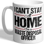 Betteraves, je ne peux pas rester a la maison - je suis un agent d'élimination des déchets - mug Betteraves, je ne peux pas rester a la maison - je suis un agent d'élimination des déchets - mug