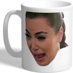 Betteraves kim kardashian crying meme - mug