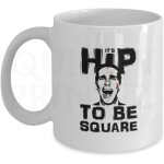Betteraves nouveaut� c'est hip to be carr� american psycho cadeau slogan mug sk138