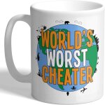 Betteraves le pire tricheur du monde - mug Betteraves le pire tricheur du monde - mug