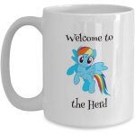 Betteraves rainbow dash bienvenue dans le troupeau my l - it - tl - e pony tasse a caf� ou a th� excellent ...