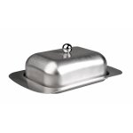 Beurrier inox prisma avec couv. 19x12