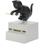 Bhhbb - distributeur de cure - dents frisky couleur noir distributeur de cure - dents en forme de chat ...