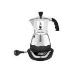 Bialetti moka timer - cafetière électrique - 3 tasses - noir Bialetti moka timer - cafetière électrique - 3 tasses - noir