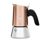 Bialetti venus cafetière à moka 0, 09 l cuivre, acier inoxydable Bialetti venus cafetière à moka 0, 09 l cuivre, acier inoxydable