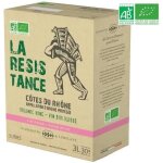 Bib 3l la r�sistance vignerons de l'enclave c�tes du rh�ne - vin ros� de la vall�e du rh�ne - bio
