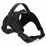 Big dog soft harnais r�glable pet large dog walk out harness vest collar bracelet a main pour petits ...