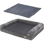 Bin panier chien taille grande: coussin pour grand chien déhoussable lit lavable en peluche pour chiens ... Bin panier chien taille grande: coussin pour grand chien déhoussable lit lavable en peluche pour chiens ...