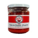 Bipia pur�e de piment d'espelette aop epic�e naturelle 180g condiment basque authentique piment rouge ...