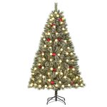 Black box trees kaprun sapin de no�l artificiel avec �clairage - christmas tree h180 x Ø108 cm - avec ...