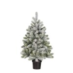 Black box trees nagoya sapin de no�l artificiel en pot - h90 x Ø55 cm - vert