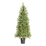 Black box trees nagoya sapin de noel led vert blanc chaud 80l 212 tips batterie et minuteur - h120xd60cm ...
