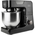Black & decker bxkm1000e - robot pâtissier multifonction 1000w noir, 8 vitesses réglables + turbo, bol ... Black & decker bxkm1000e - robot pâtissier multifonction 1000w noir, 8 vitesses réglables + turbo, bol ...