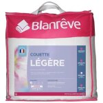 Blanreve couette l�g�re en microfibre - 220 x 240 cm - blanc
