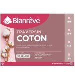 Blanreve traversin en coton - 180 cm - blanc