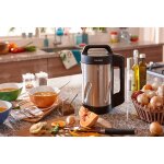Blender chauffant de 1, 2l 1000w noir gris Blender chauffant de 1, 2l 1000w noir gris
