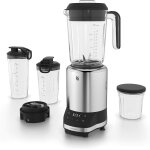 Blender, mixeur, 6 vitesses, 3 programmes auto, bol 1, 2 l, accessoires en tritan sans bpa, inox 18 / ... Blender, mixeur, 6 vitesses, 3 programmes auto, bol 1, 2 l, accessoires en tritan sans bpa, inox 18 / ...