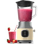 Blender mixeur retrotwist yellow. puissance maximale 800 w, bol en verre dâ¿une capacité de 1 l, 4 lames ... Blender mixeur retrotwist yellow. puissance maximale 800 w, bol en verre dâ¿une capacité de 1 l, 4 lames ...