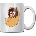 Bnha aizawa sac de couchage chibi tasse a caf� tasse a th� en c�ramique r�cipient d'eau nouveaut� poign�e ...