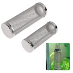 Bo�te d'entr�e de filtre en acier inoxydable, maille / filets a crevettes, ensemble sp�cial de cylindre ...